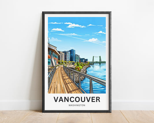 Vancouver Travel Poster