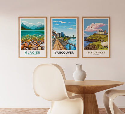 Vancouver Travel Poster