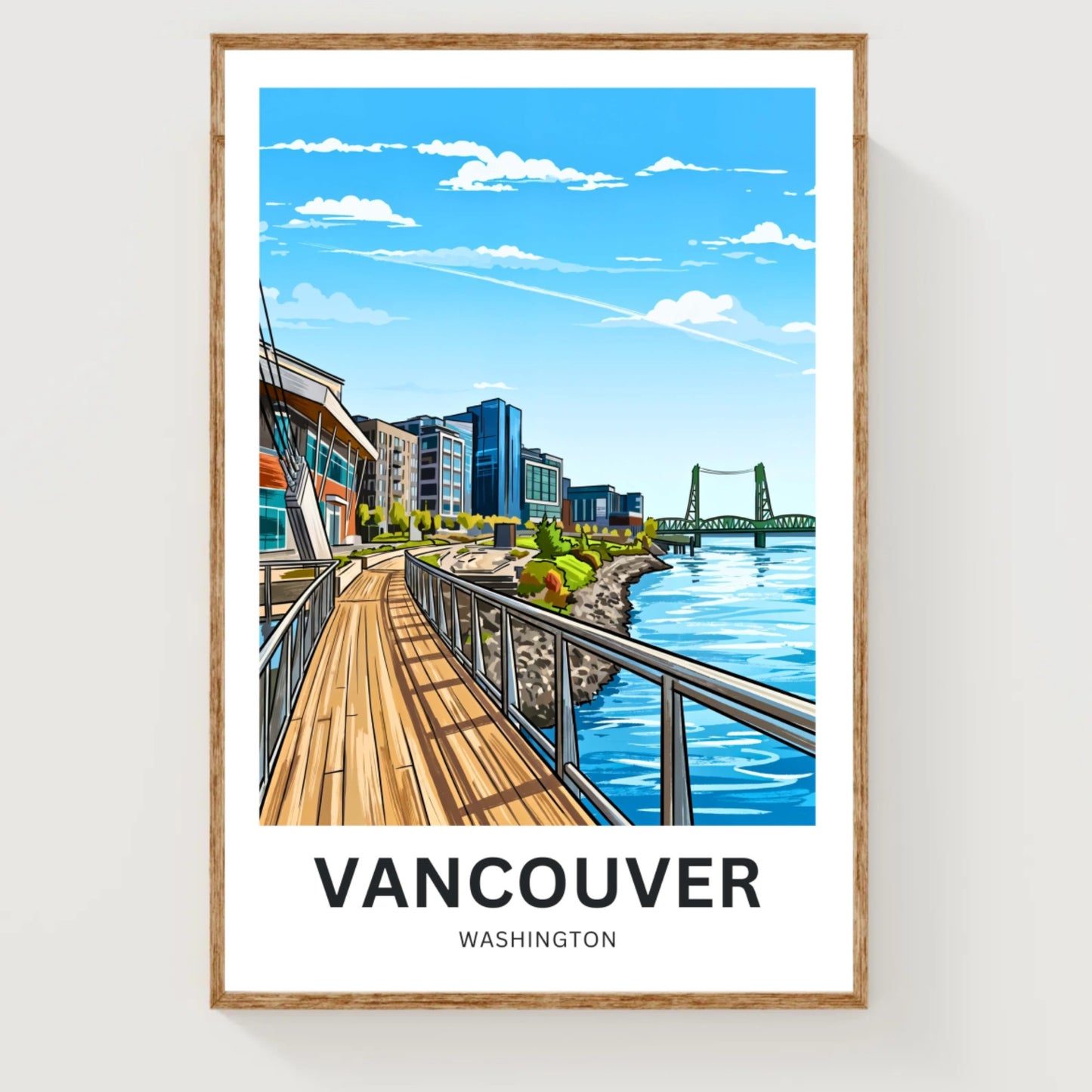 Vancouver Travel Poster