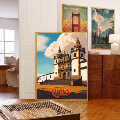 Quito Vintage Travel Poster - Timeless Charm