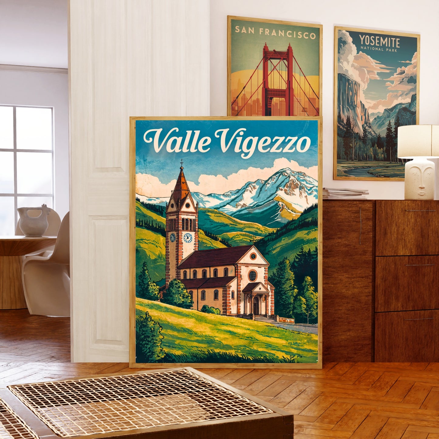Valle Vigezzo, Italy Vintage Travel Poster - Timeless Alpine Beauty
