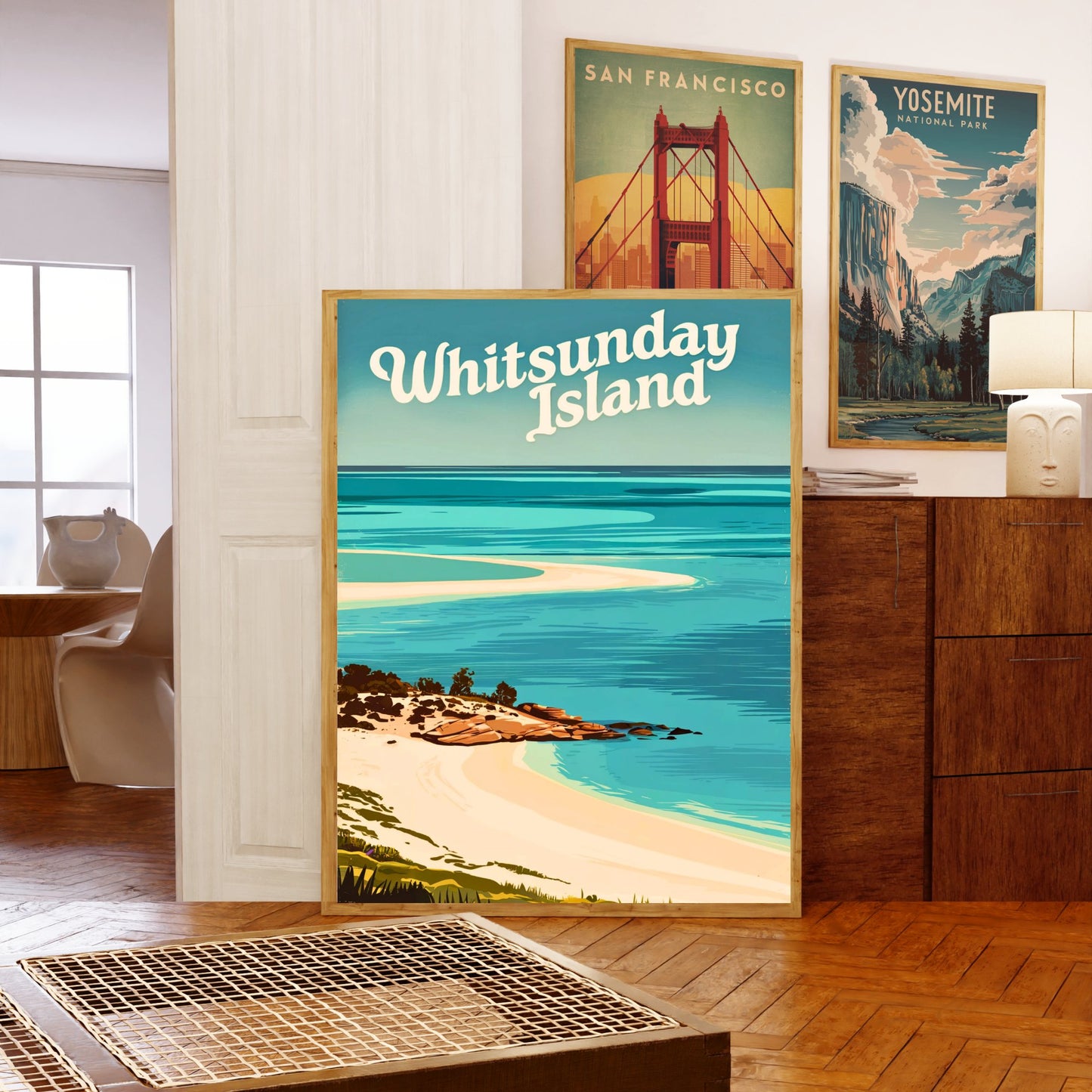 Whitsunday Islands Travel Poster