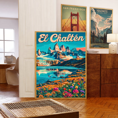 El Chaltén Travel Poster