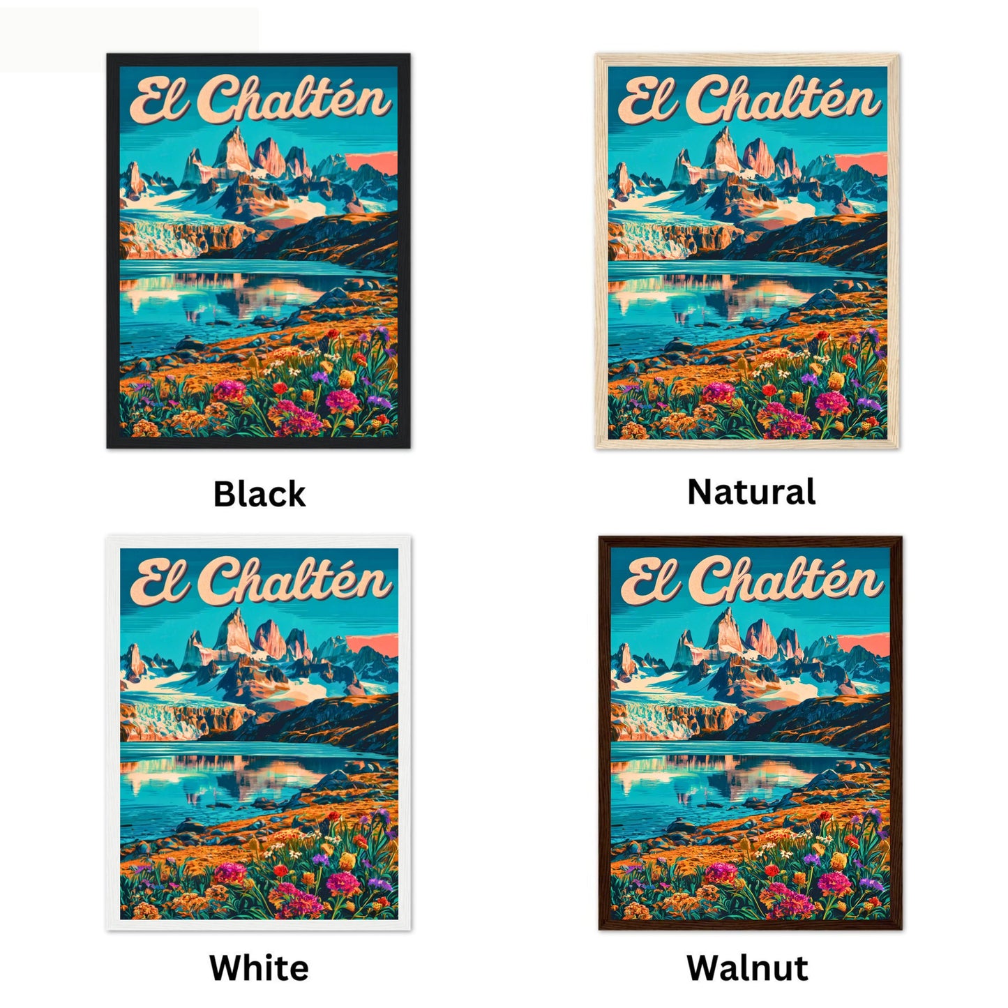 El Chaltén Travel Poster