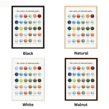 The Colors of National Parks