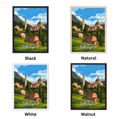 Valle Vigezzo Vintage Travel Poster - Natural Wonders of Italy