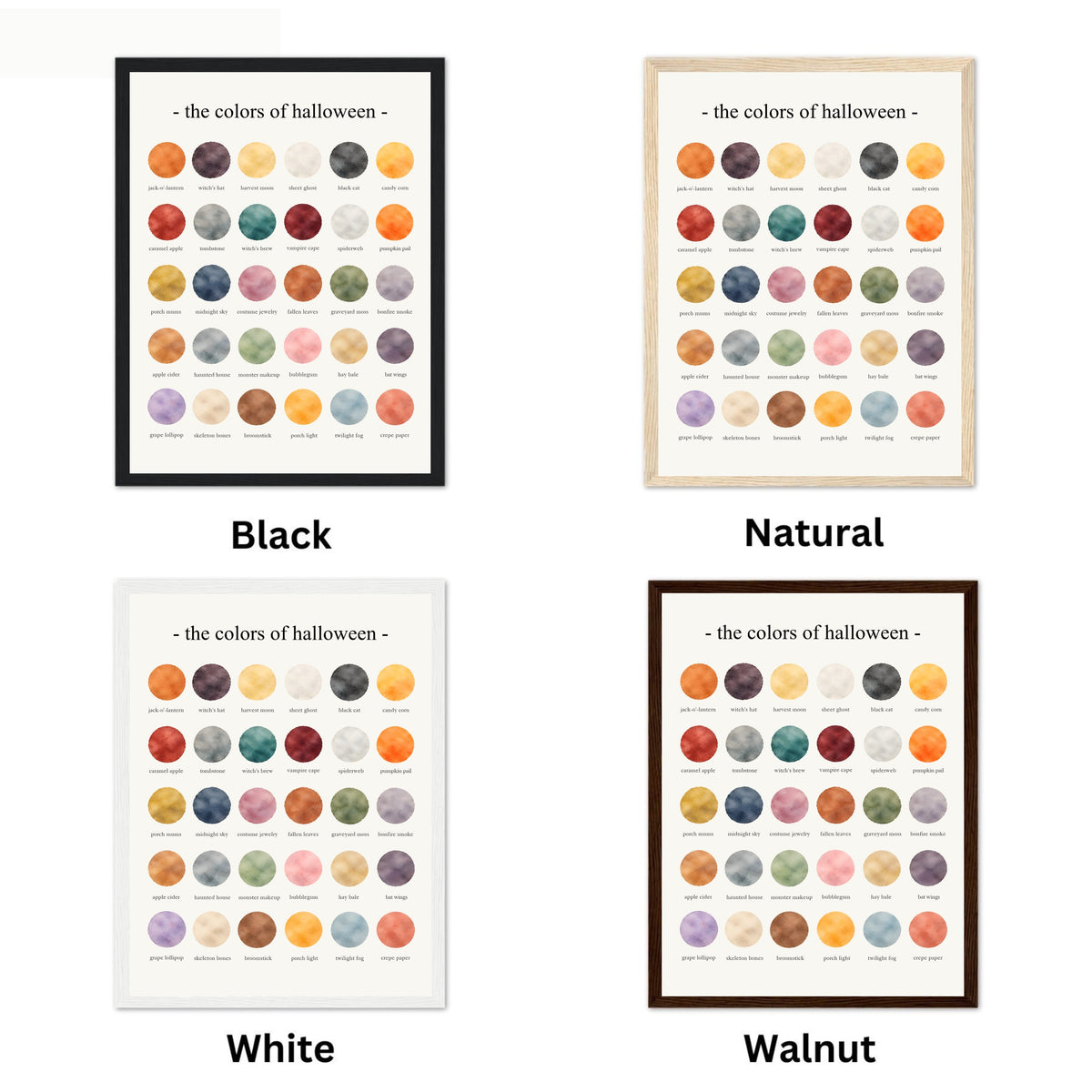 The Colors of Halloween