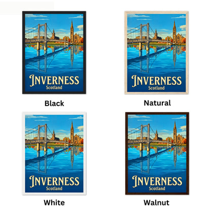 Inverness Vintage Travel Poster