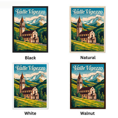 Valle Vigezzo, Italy Vintage Travel Poster - Timeless Alpine Beauty
