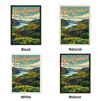 Glinfennan Vintage Travel Poster