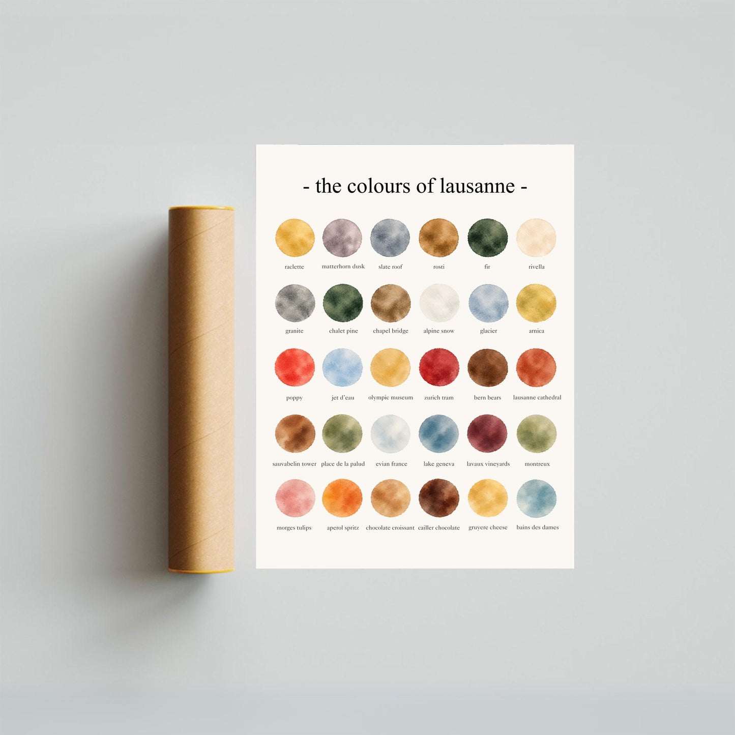 The Colors of Lausanne