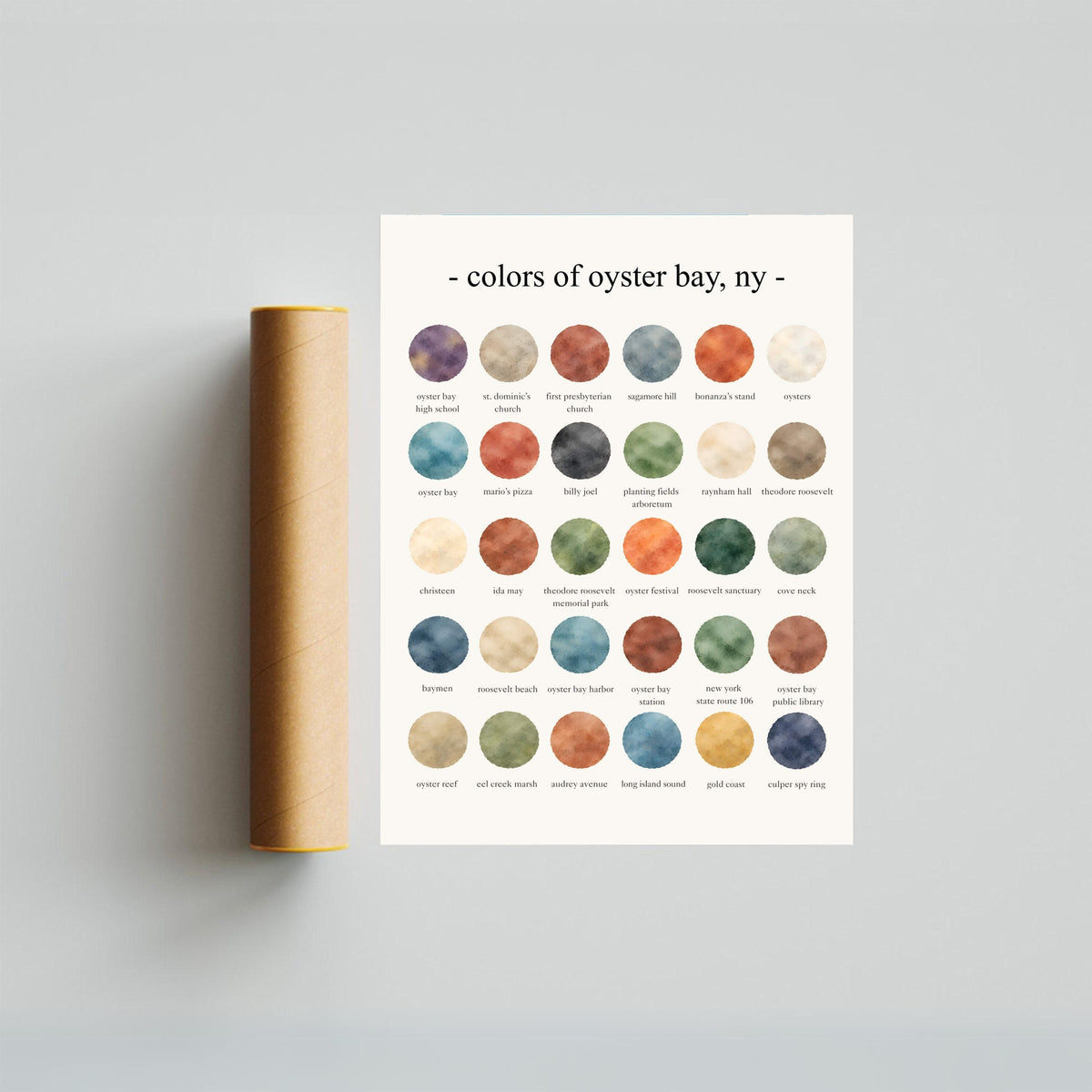 The Colors of Oyster Bay, New York