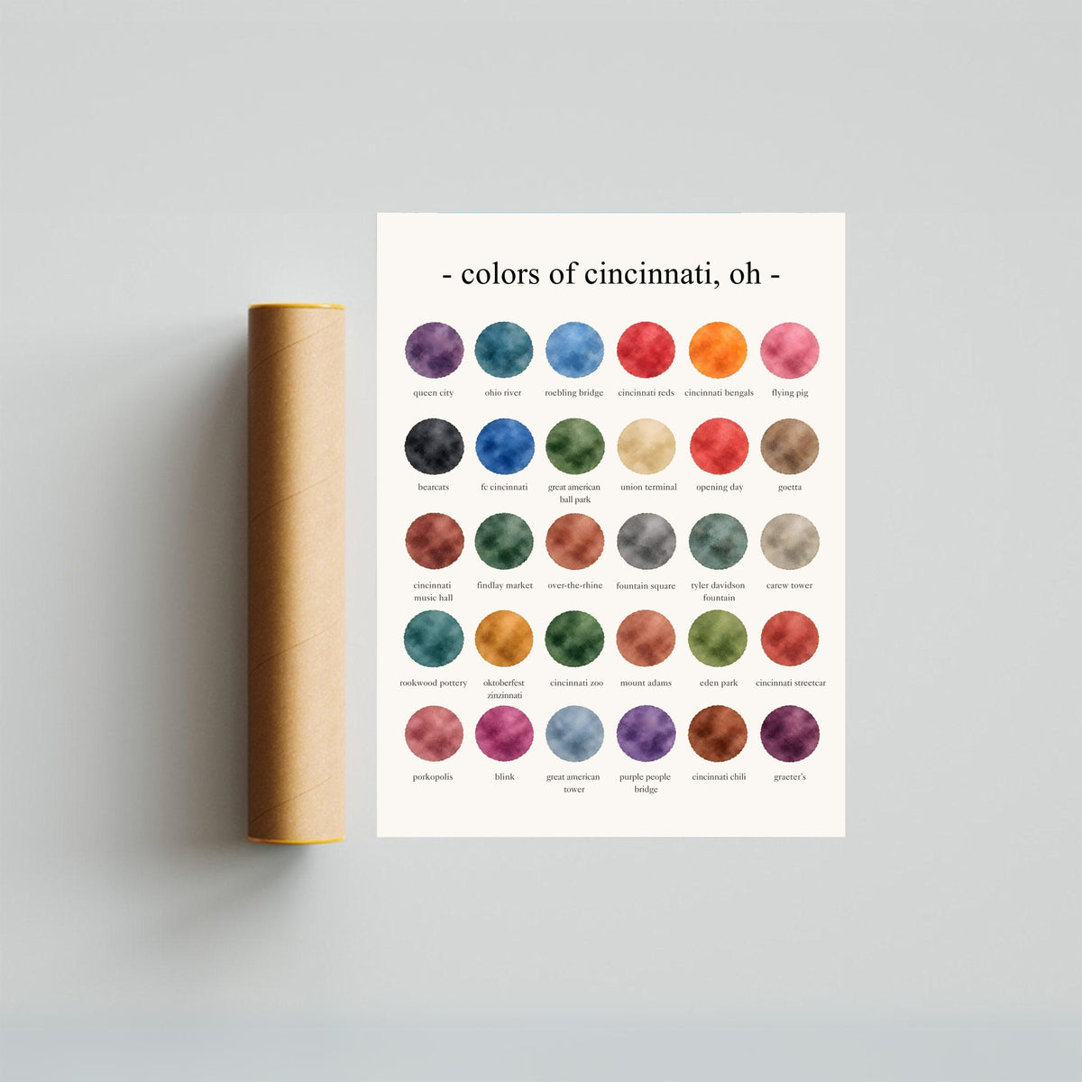 The Colors of Cincinnati, Ohio
