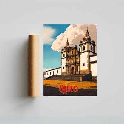 Quito Vintage Travel Poster - Timeless Charm