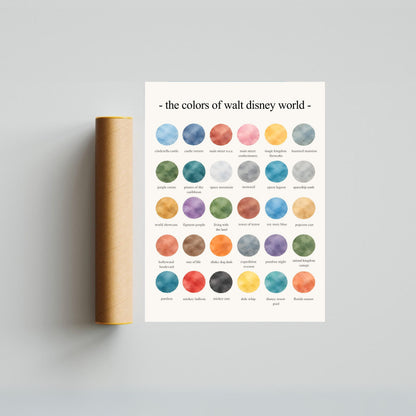 The Colors of Walt Disney World
