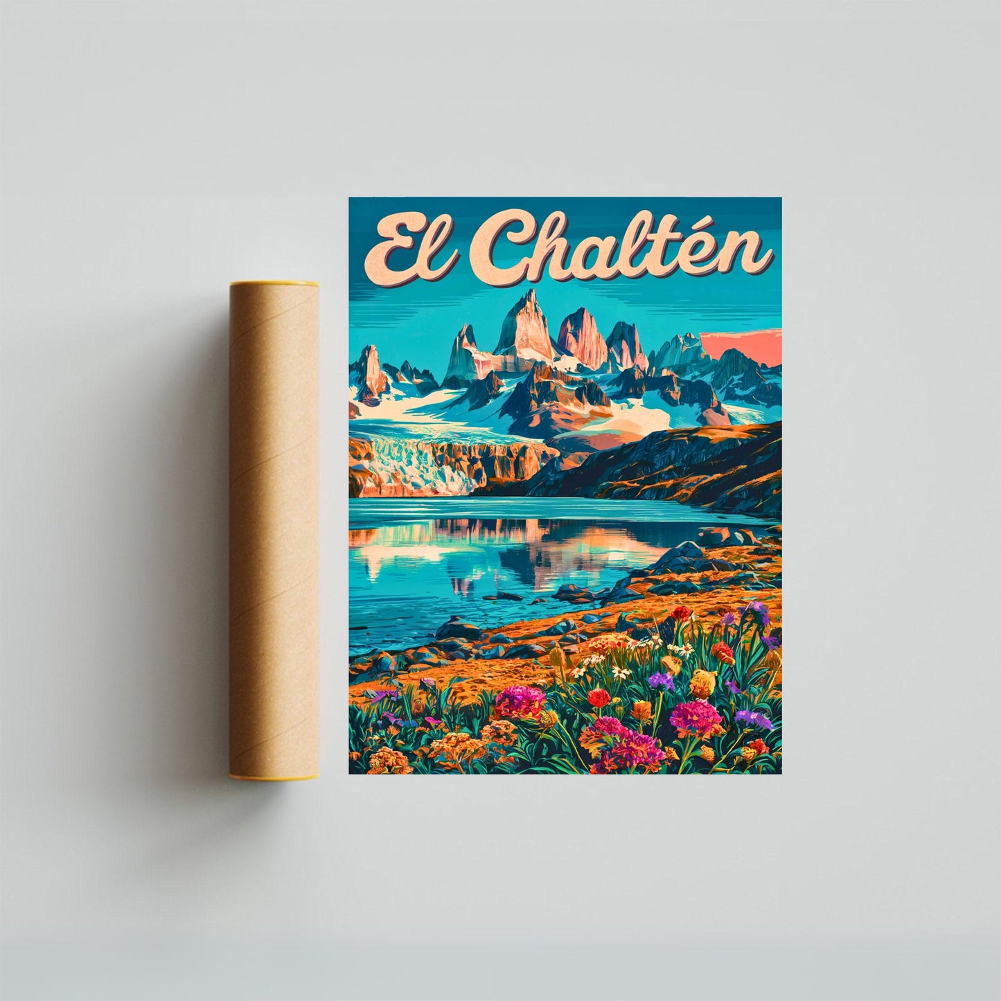 El Chaltén Travel Poster