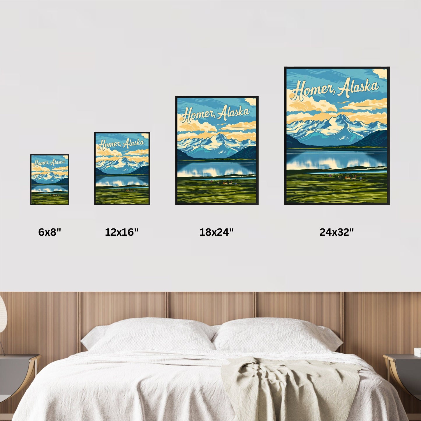 Homer Vintage Travel Poster - Discover Alaska’s Wild Beauty