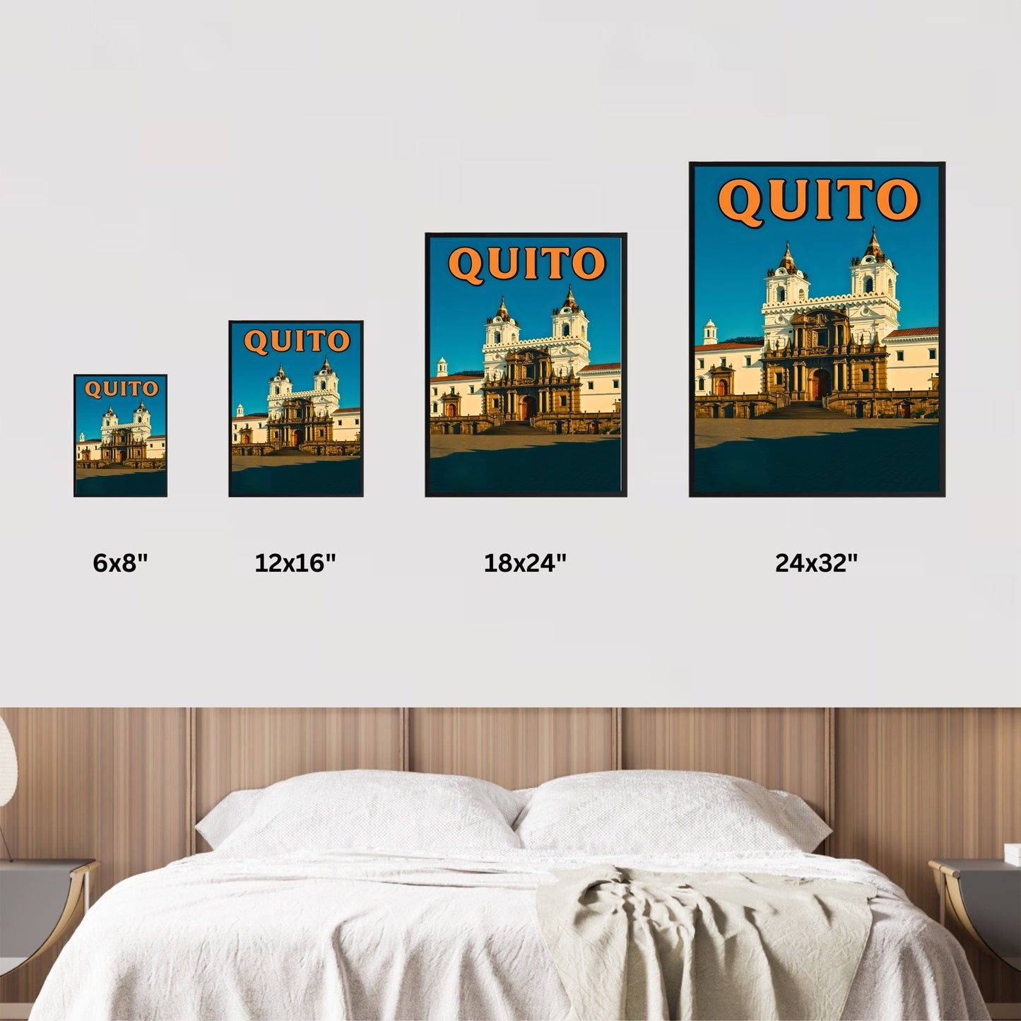 Quito Vintage Travel Poster - Ecuador’s Colonial Gem