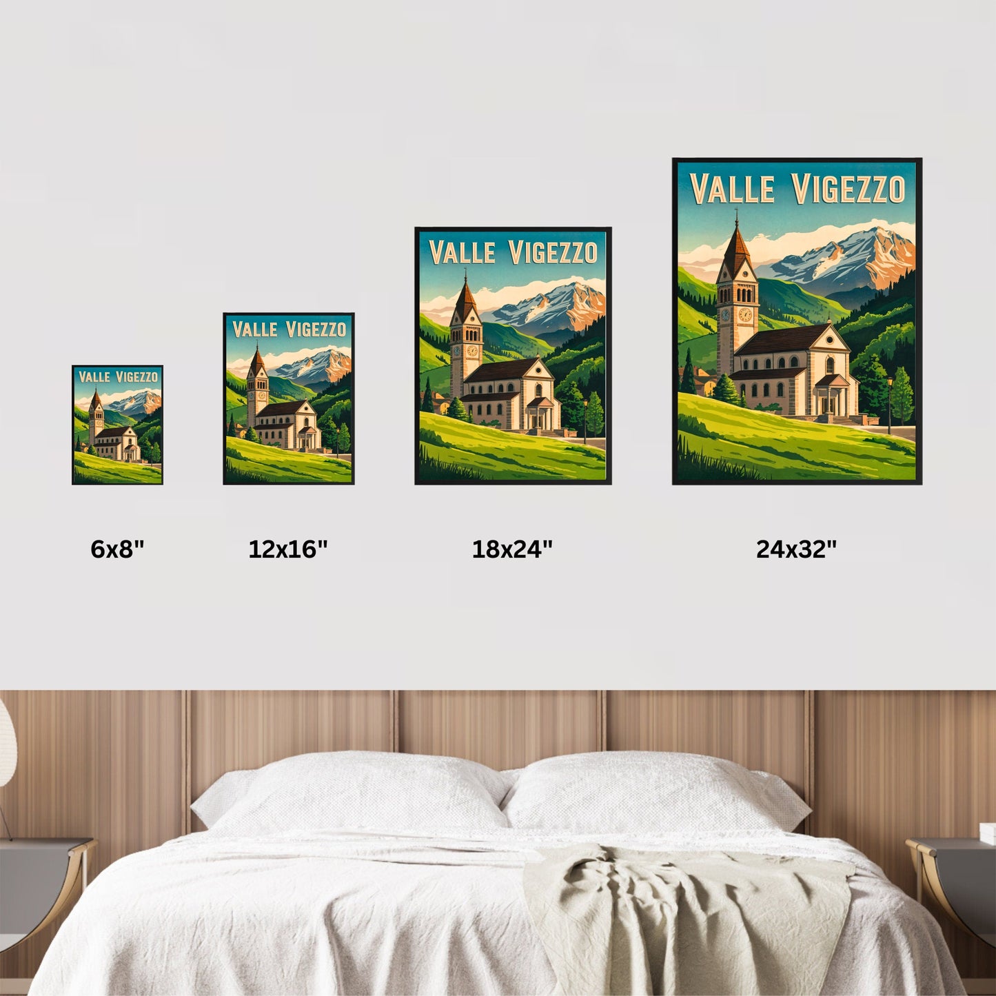 Valle Vigezzo Vintage Travel Poster - Nature’s Masterpiece