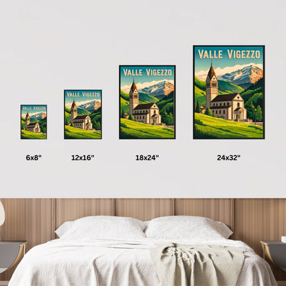 Valle Vigezzo Vintage Travel Poster - Nature’s Masterpiece