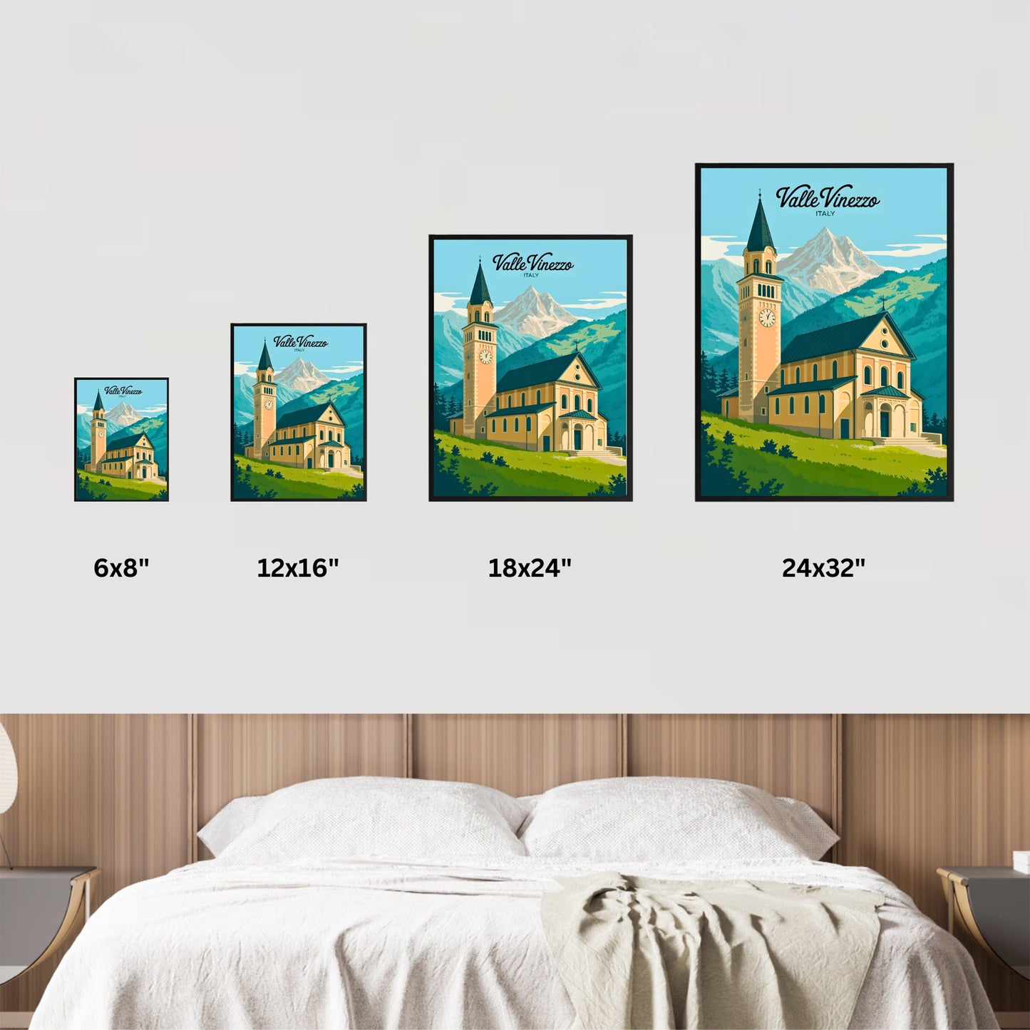 Valle Vigezzo Vintage Travel Poster - Captivating Valley in Italy