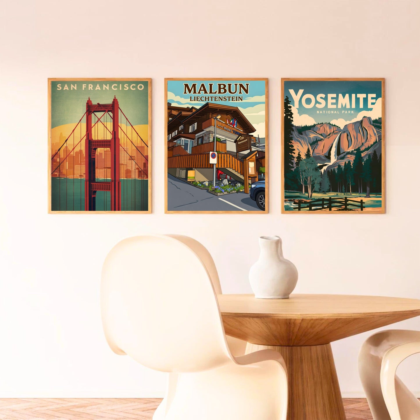 Malbun Vintage Travel Poster - Staycation