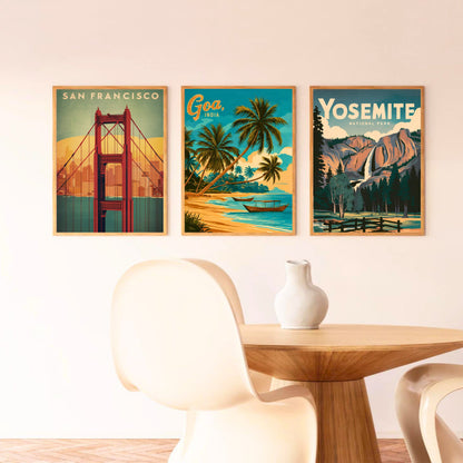 Goa Vintage Travel Poster