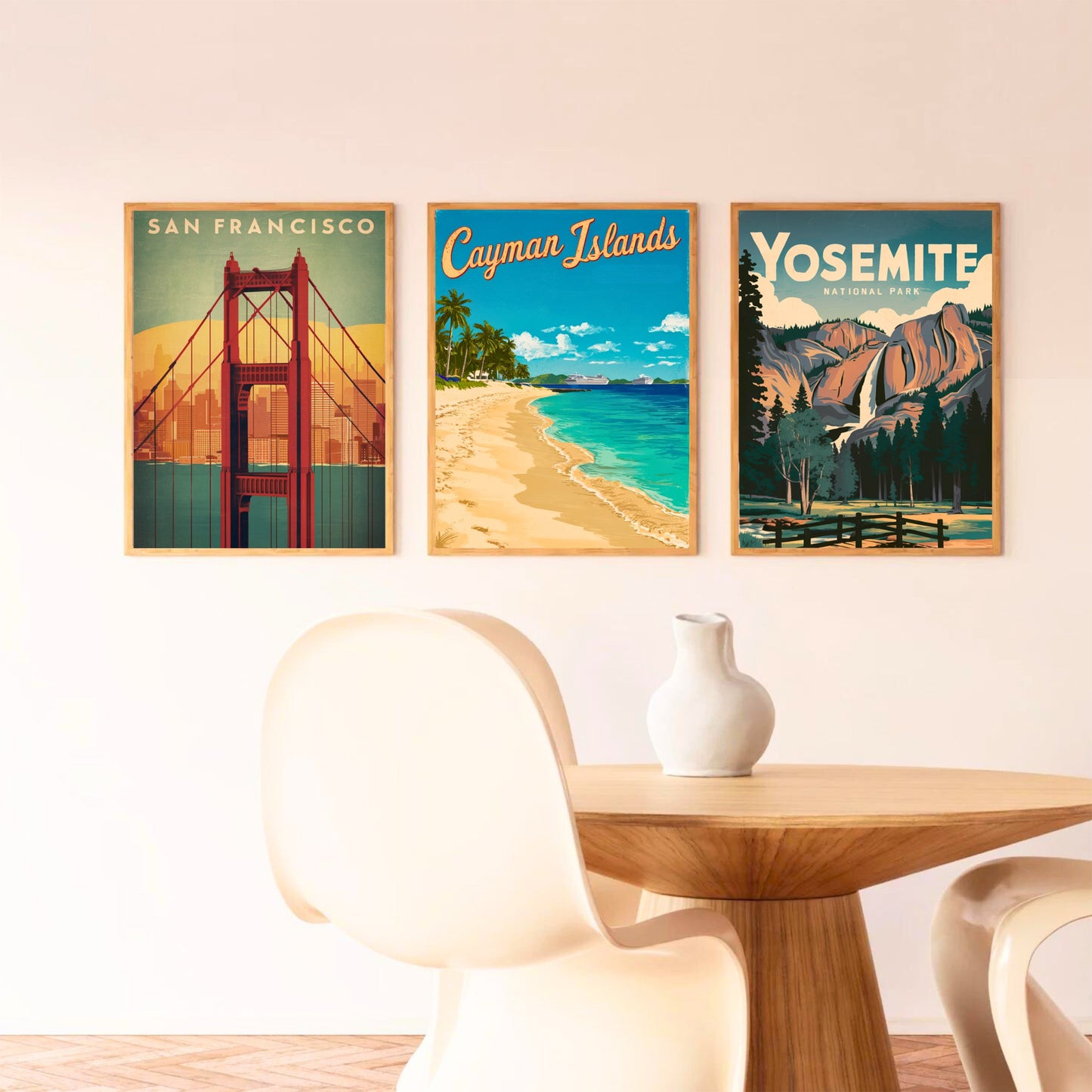 Cayman Islands Vintage Travel Poster