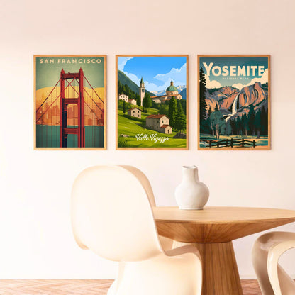 Valle Vigezzo Vintage Travel Poster - Italy’s Hidden Valley
