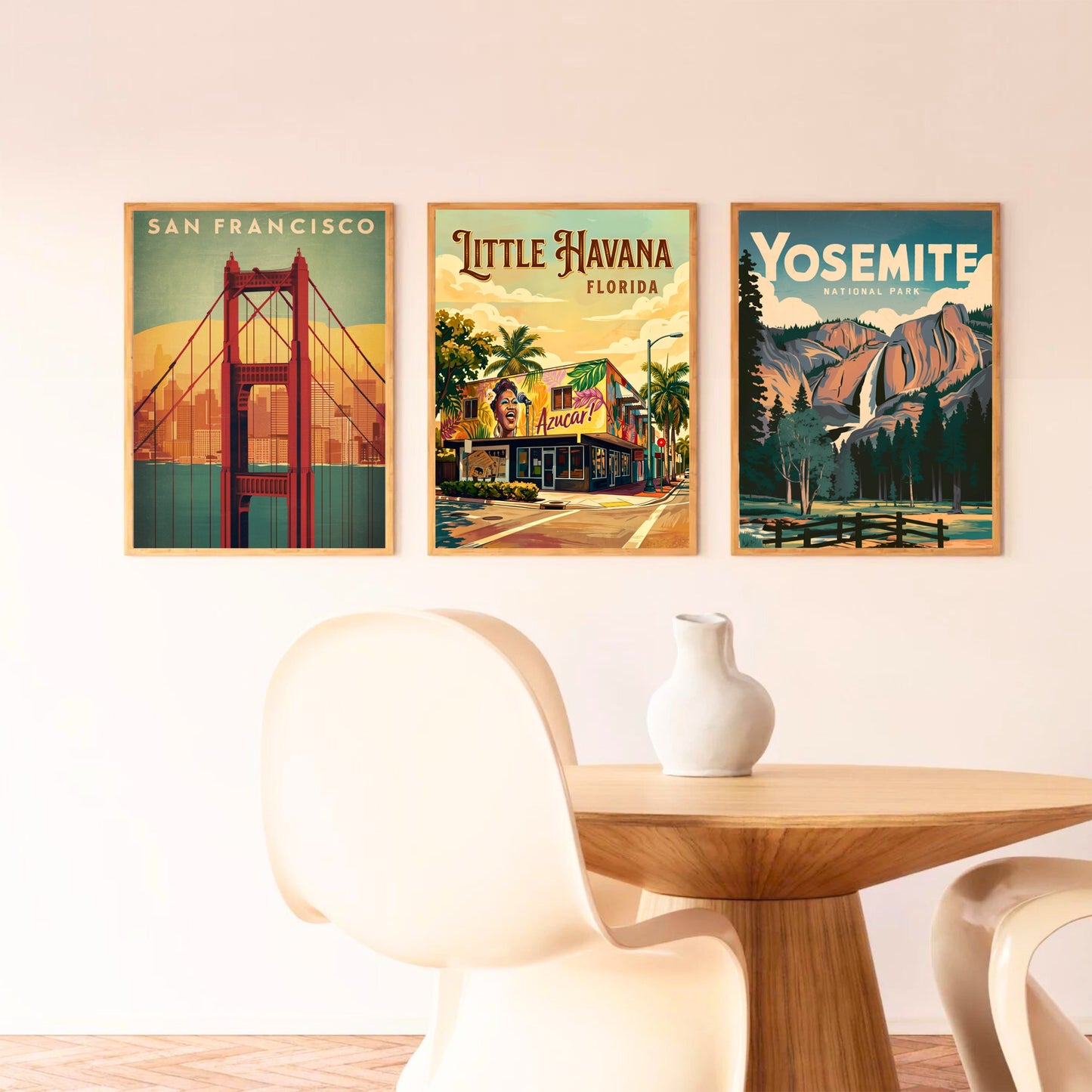 Little Havana Vintage Travel Poster -  Boulevard