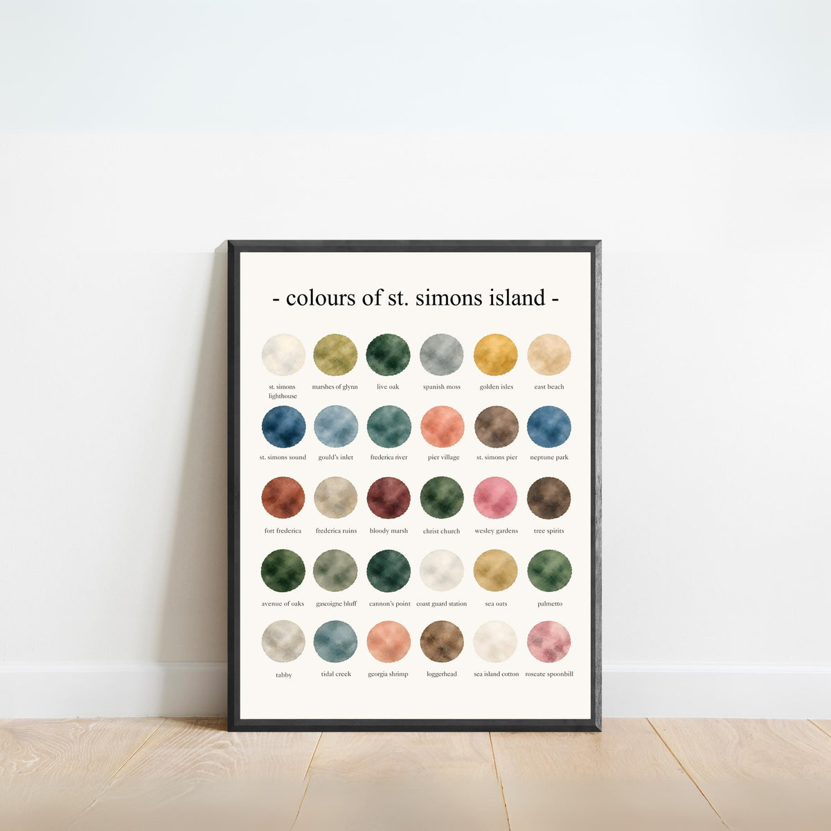 The Colours of St. Simons Island