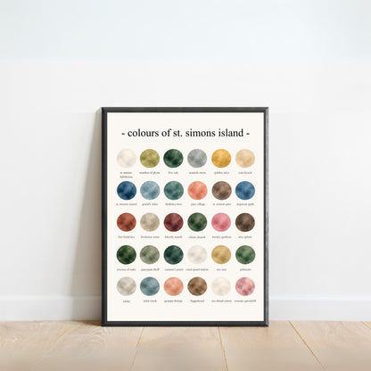 The Colours of St. Simons Island