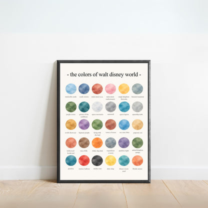 The Colors of Walt Disney World
