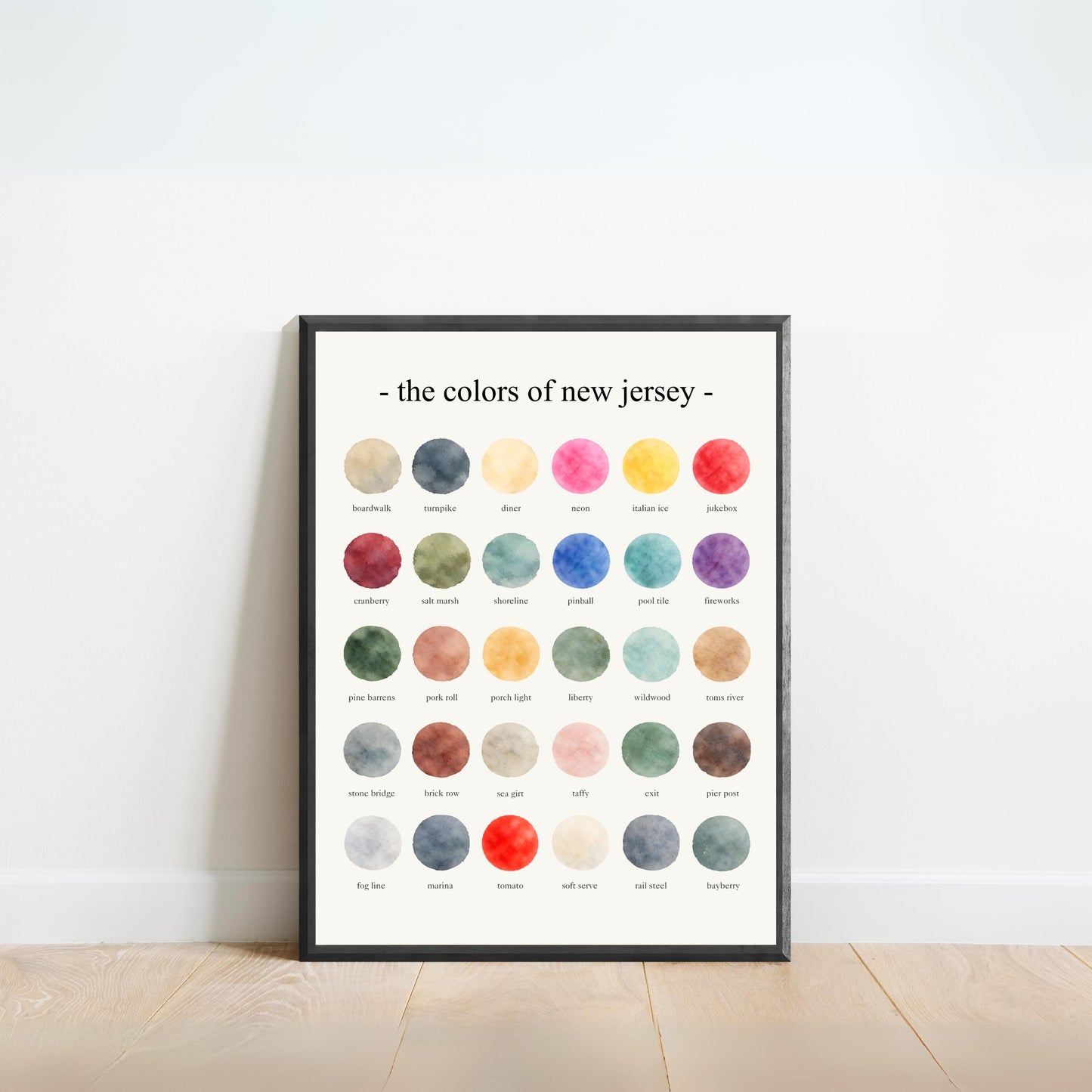 The Colors of New Jersey