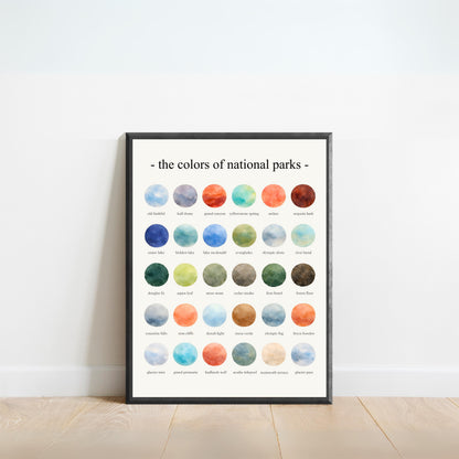 The Colors of National Parks