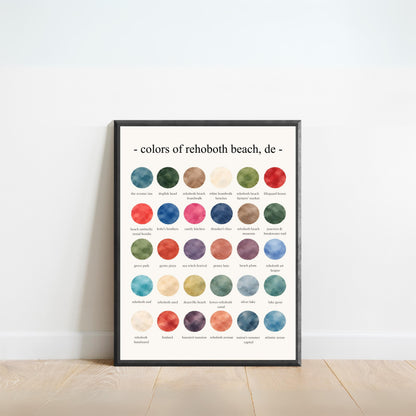 The Colors of Rehoboth Beach, DE
