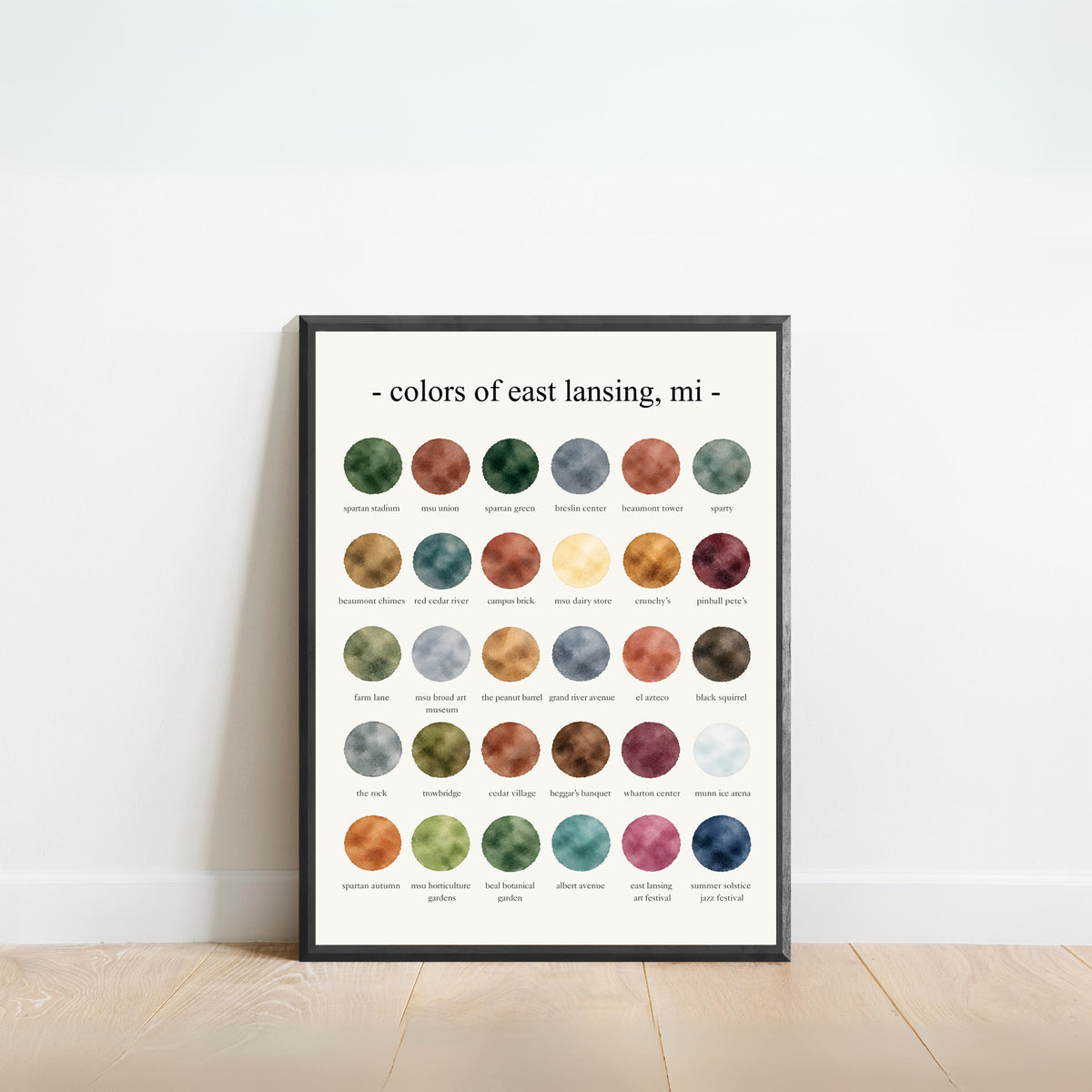 The Colors of East Lansing, MI