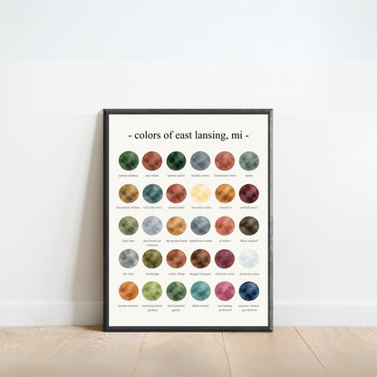 The Colors of East Lansing, MI