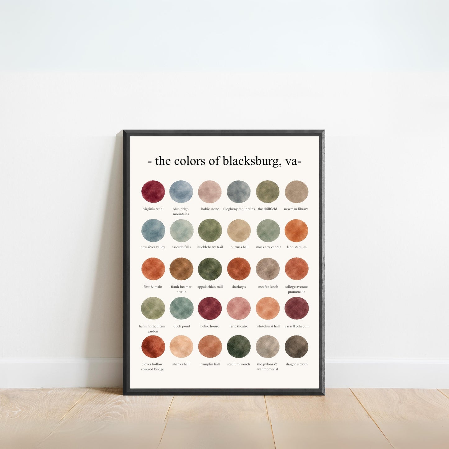 The Colors of Blacksburg, VA