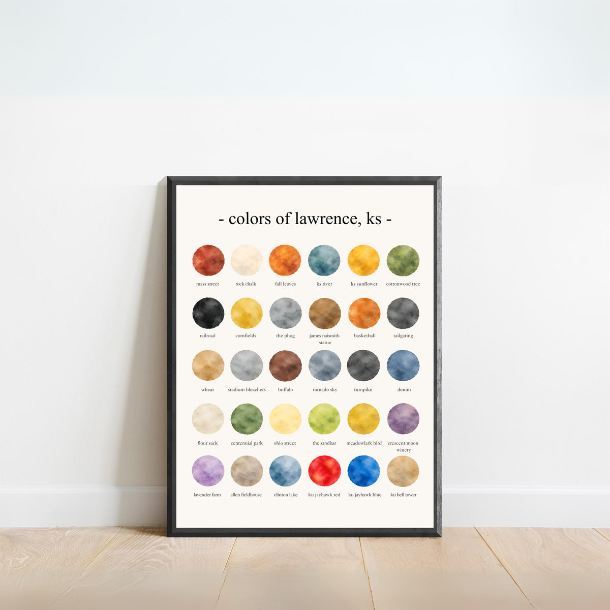 The Colors of Lawrence, Kansas