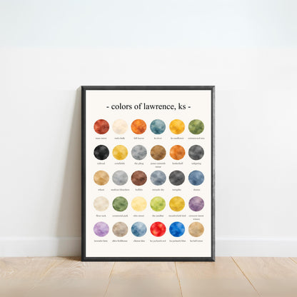 The Colors of Lawrence, Kansas