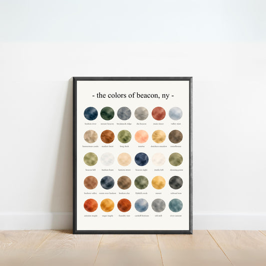 The Colors of Beacon, NY