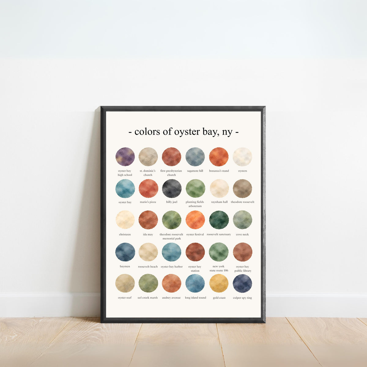 The Colors of Oyster Bay, New York