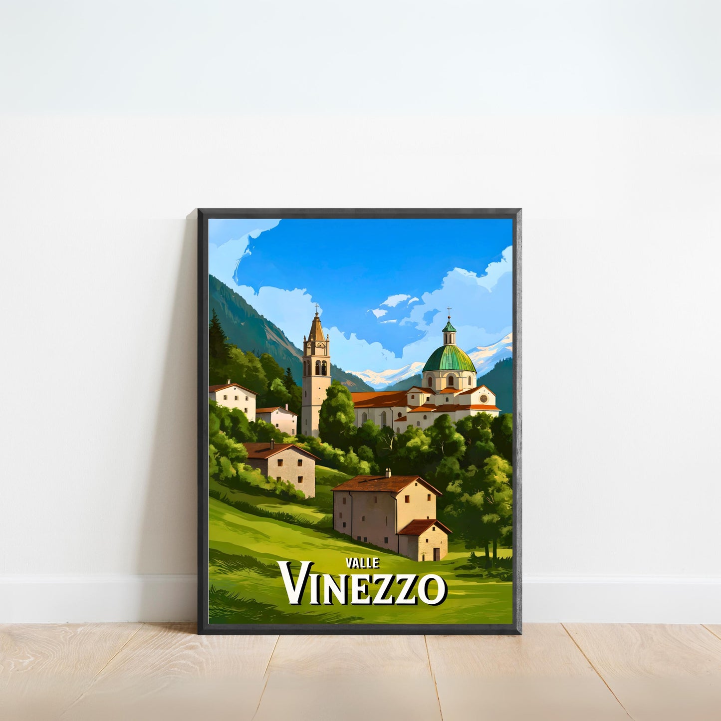 Valle Vigezzo, Italy Vintage Travel Poster