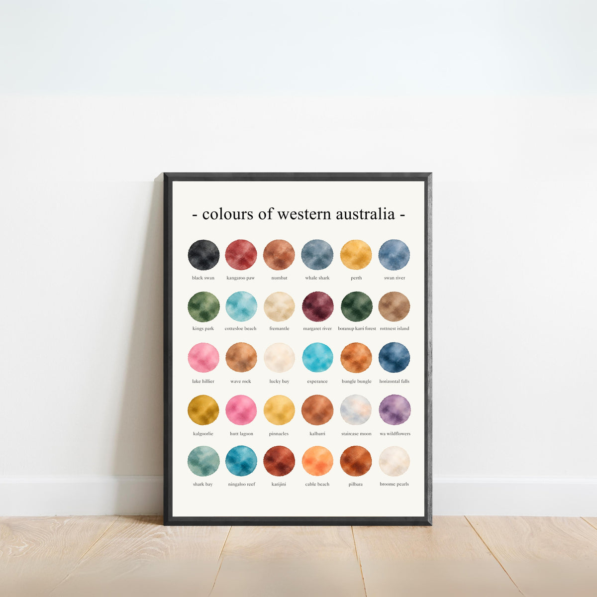 The Colors of Western Australia