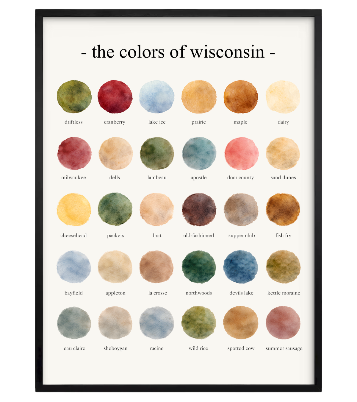 The Colors of Wisconsin