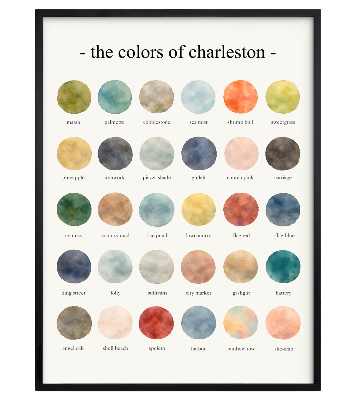 The Colors of Charleston