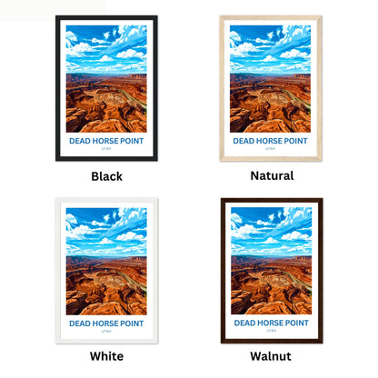 Dead Horse Point Travel Poster - Endless Horizon