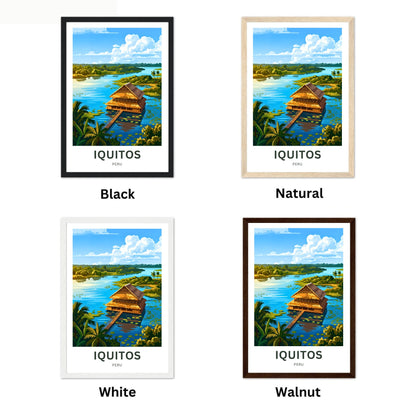 Iquitos Travel Poster - Discovery
