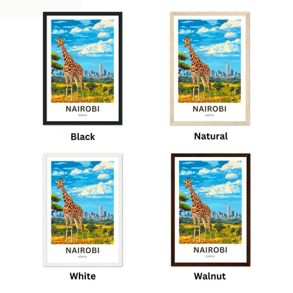 Nairobi Travel Poster - Kenya